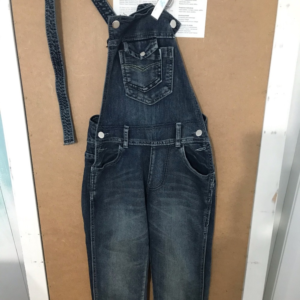 GLM Denim jean overalls NWT-SZ .Med